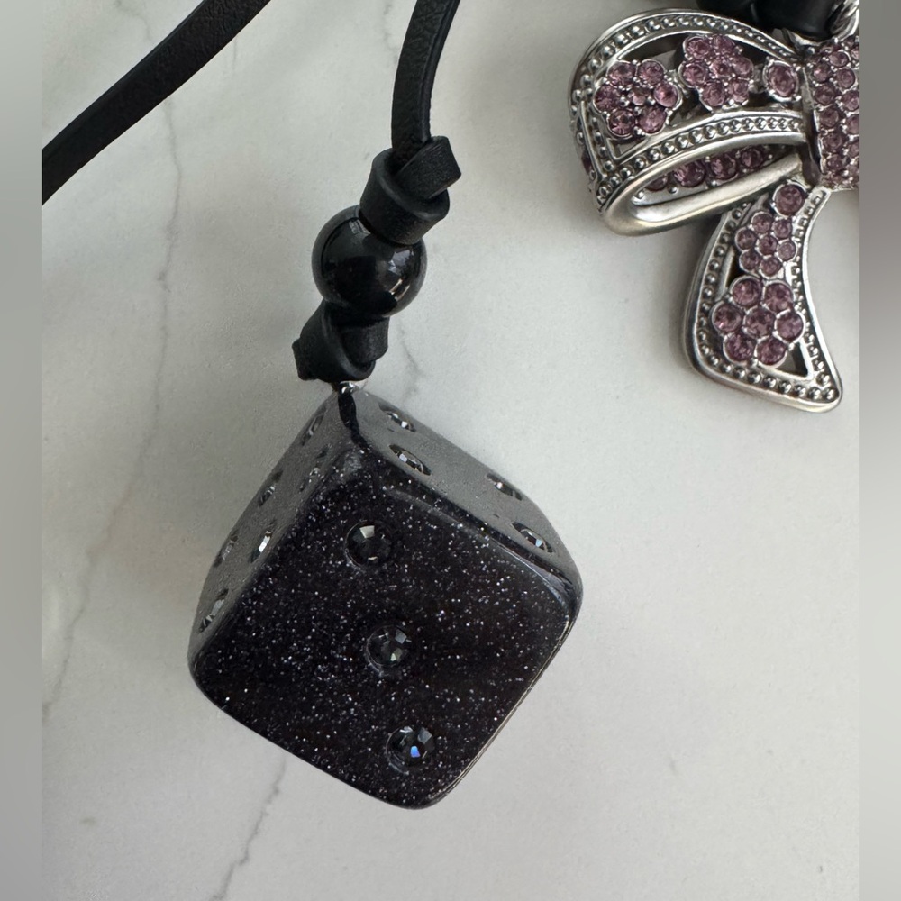 Coach Pink Bow, Dice, heart charm from Rogue 31 - Picture 3 of 7